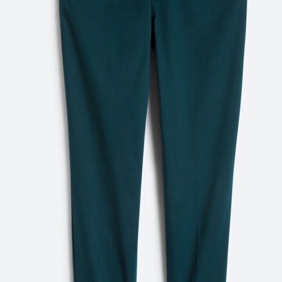 Democracy Ab Solution Teal Green Eddie Skinny Jean Size 4 - Picture 5 of 6